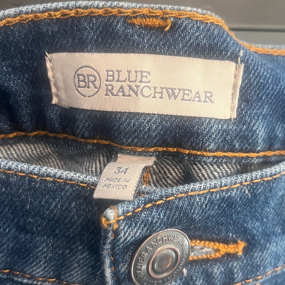 Classic Blue Denim Jeans - Picture 2 of 5